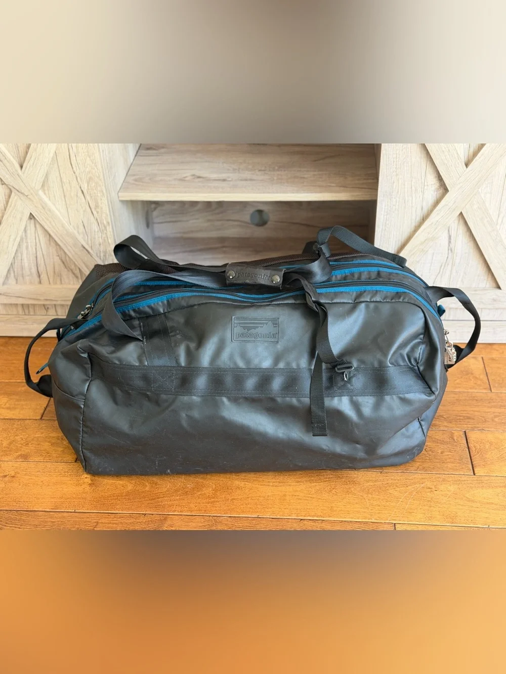 Vintage Patagonia Black Hole Travel Duffel Bag